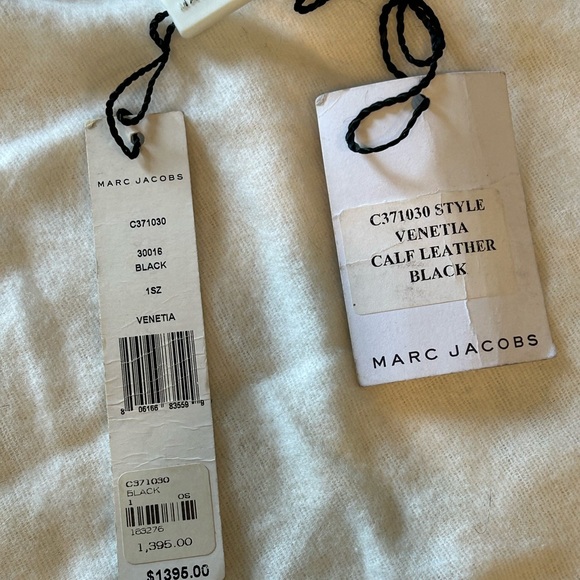 Marc Jacobs, Black Leather Bag - Picture 5 of 9